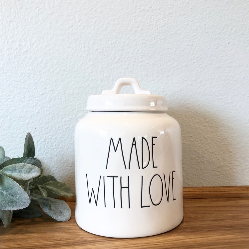 Rae Dunn MADE WITH LOVE Canister